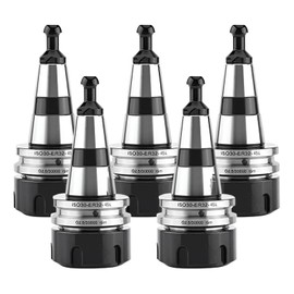 5PCS/Lot ISO30 ER32-45L Balance Collet Lathe Chuck G2.5 30000RPM CNC Tool Holder Stainless Steel with Pull Stud Milling Lathe