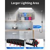 THECHAM IP66 Waterproof 45W LED Shop Lights, 5400LM 6000K Daylight