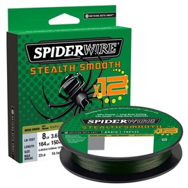 Spiderwire Stealth Smooth 12 Brins 150 m Moss Green - 0.11 mm - 10.3 kg - 1507353