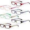 Ladies Reading Glasses 6 Pairs Blue Light Blocking Readers Spring