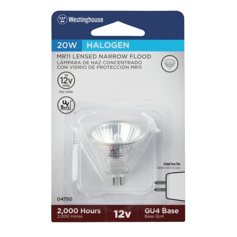 Westinghouse Lighting 04750 Corp 20-watt MR11 Halogen Flood Bulb ,