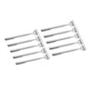 Depisuta Back Scratcher Extendable 10 Pack, Stainless Steel Telescoping Pocket
