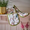 Ulster Weavers Double Oven Glove - Oriental Birds (Outer Cotton