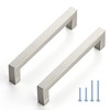 Ravinte 40 Pack Cabinet Handles Square Cabinets Cupboard Handles Brushed