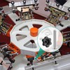 sourcing map 4 Sets Star Knob Kit, M6 Metric Thread