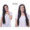 Onedor 24" Straight Synthetic Clip in Hair Extensions. 7 individual