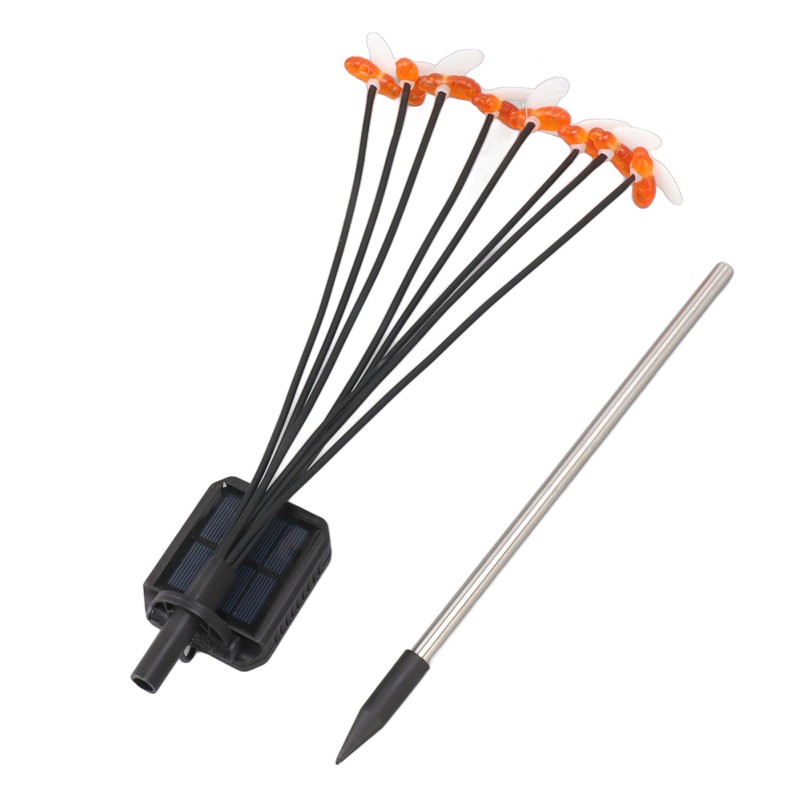 2Set Solar Bee Garden Lights IP65 Waterproof 8 LED Decorative