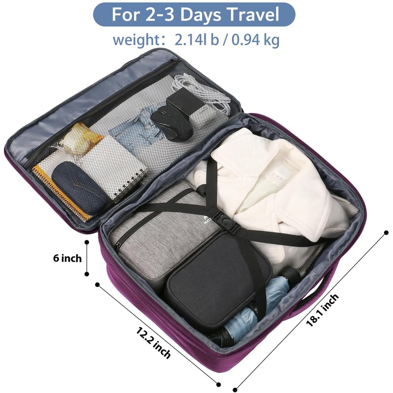 MATEIN Carry on Backpack for Women, 27L Flight Approved Backpack