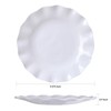 LOK-OSEMILE Melamine Dinner Plates, Set of 6, 9.875" 100% Melamine