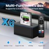 X6 Android 11.0 Smart TV Box Amlogic S905Y4 4K Media