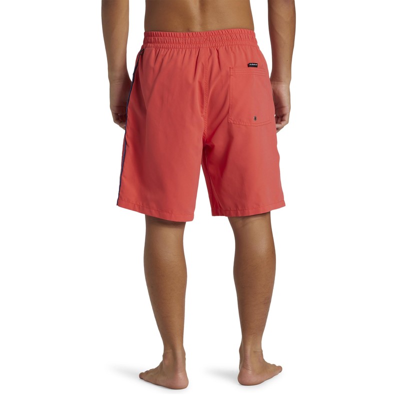 Quiksilver Men's Board Shorts, Double Piping, 19 Inches Length, Includes