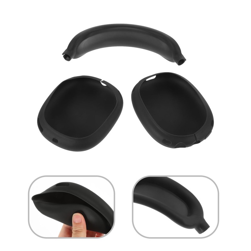 KOMBIUDA 1 Set TPU Headphone Cushion Headband Cover for Scratch