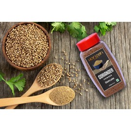 Horizon Foods Premium Ground Coriander Powder - Freshly Ground Coriander Seeds, Organic, Aromatic Spice for Cooking, 100g