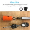 2 Pack 28112 Holesaw Arbor Adaptor Replacement for Ivy Classic