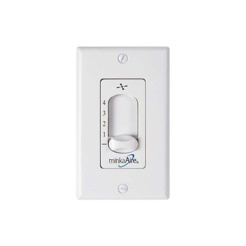 Minka-Aire WC105-WH, 4-Speed Fan Wall Control