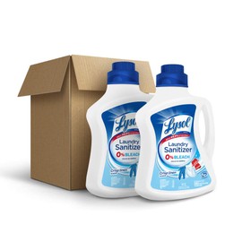 Lysol Laundry Sanitizer Additive, Crisp Linen, 2X90oz
