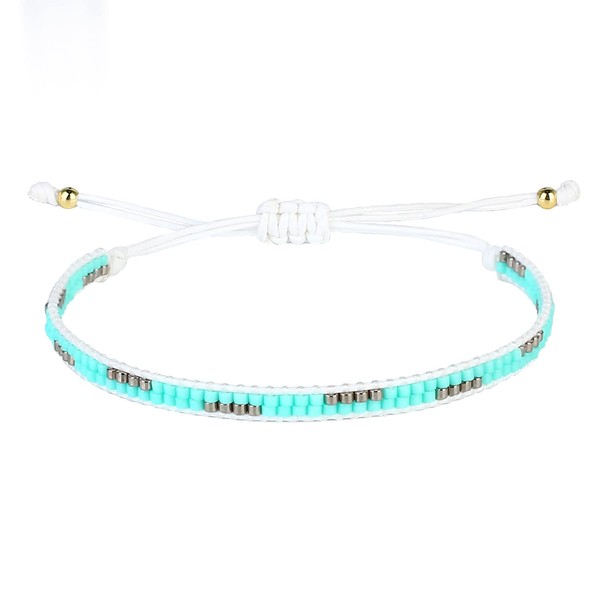 KELITCH Miyuki Beads Bracelets Classic Hand Woven Mix Wrap Bracelets