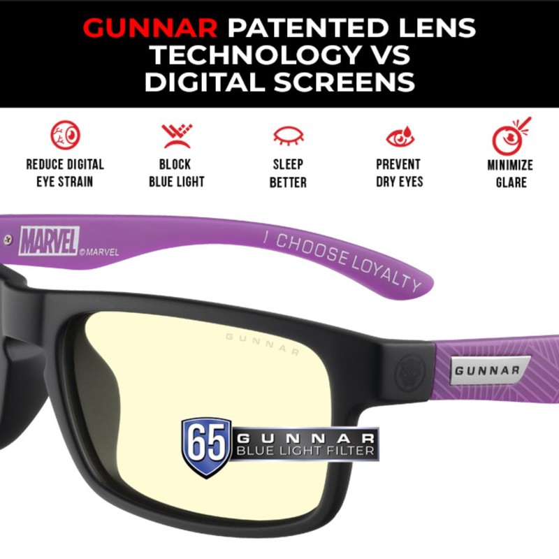 GUNNAR - Premium Gaming and Computer Glasses - Blocks 65%