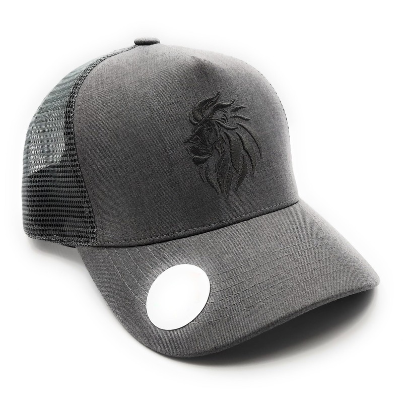 NEO LONDON Lion Trucker Cap, Mesh Snapback, 5 Panel Baseball