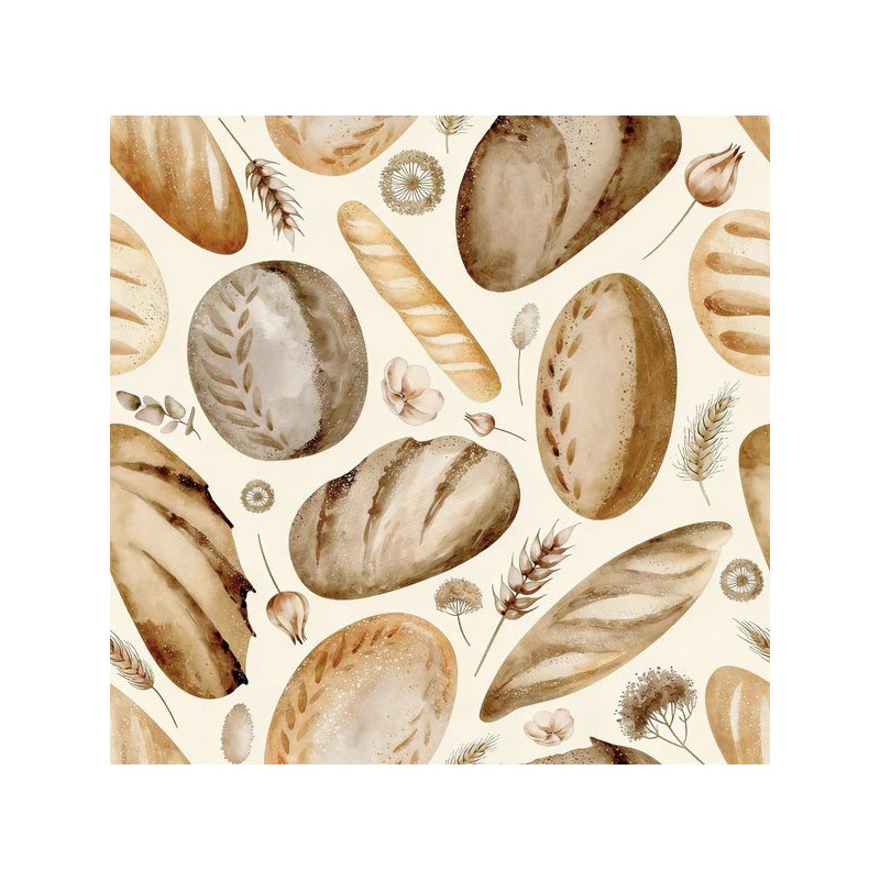 Honeybee Beeswax Bread Wrap (53cm x 45cm), Swirl