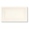 Cream Cover Stock Place Cards with Gold Foil Border, 200-Pack