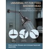 Cobbe Shower Head Extension Arm - 3-Inch Extender, Stainless Steel