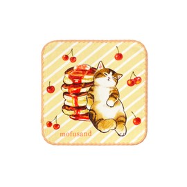 Marushin 0835003200 Mini Towel, Mofu Sand, Hot Towel, Approx. 9.8 x 9.8 inches (25 x 25 cm)
