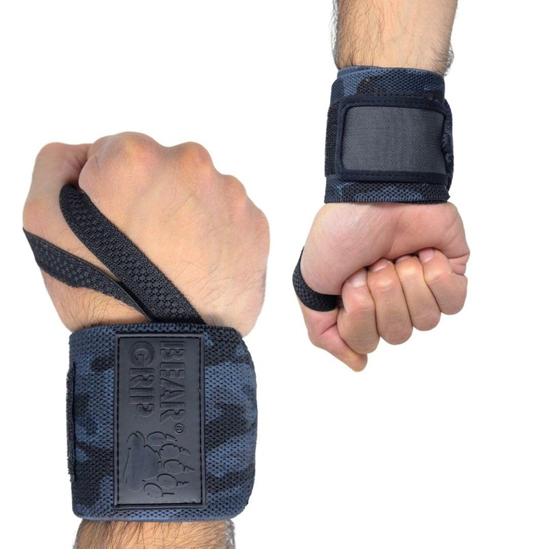BEAR GRIP SPECIAL EDITION Premium weight lifting wrist support wraps