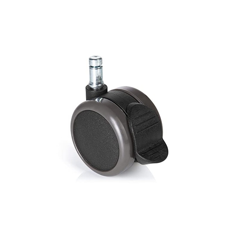 5 x Hard Bottom Roles with Parking Brake 11 mm/65
