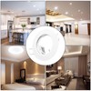 KingYH 8 Pack Recessed Light Frames Set GU10 MR16 Round