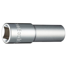Tone Deep Socket (12 Angles) HP3D-10L Insertion Angle 0.3 inch (9.5 mm) (3/8 mm), Double Side Width 0.4 inches (10 mm)