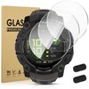 Suoman 3-pack for Garmin instinct 3 50mm AMOLED/Solar Screen Protector,