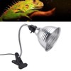 Reptile Heat Lamp Fixture Adjustable Rotate Clamp for Pet Heating