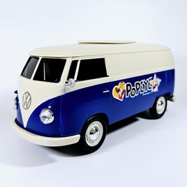 Tissue Case + (Plus) T1 Bath Popeye Design with Cup Holder T1 bus tissue case POPEYE (Two Tone Navy)