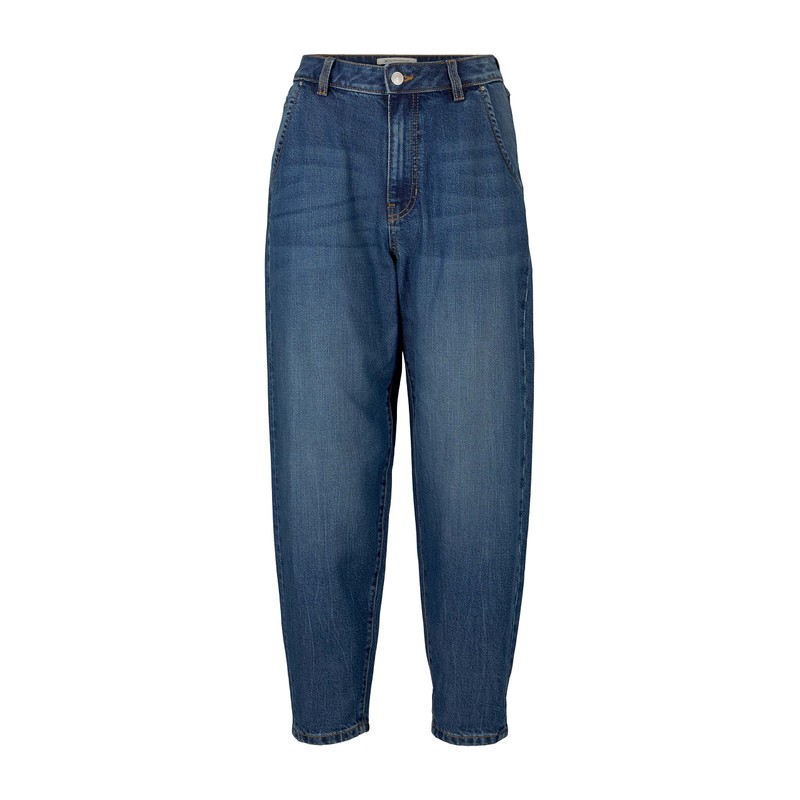 TOM TAILOR Denim Women's Barrel Mom Fit Jeans, 10119 -
