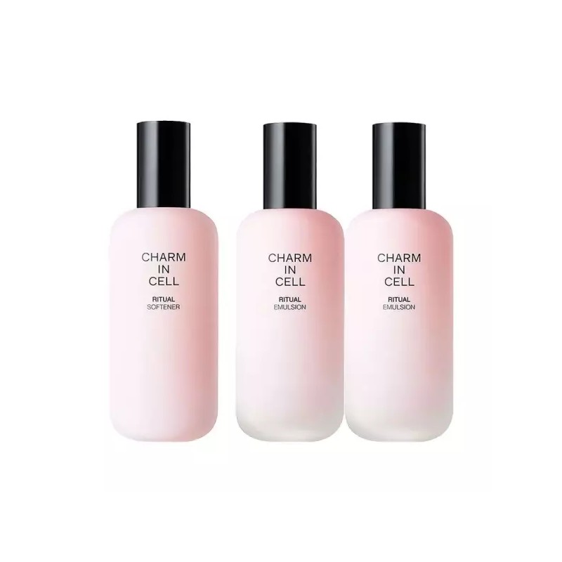 Chamzone 참존 참인셀 리추얼 소프너 110ml 1개+ 에멀전 110ml 2개