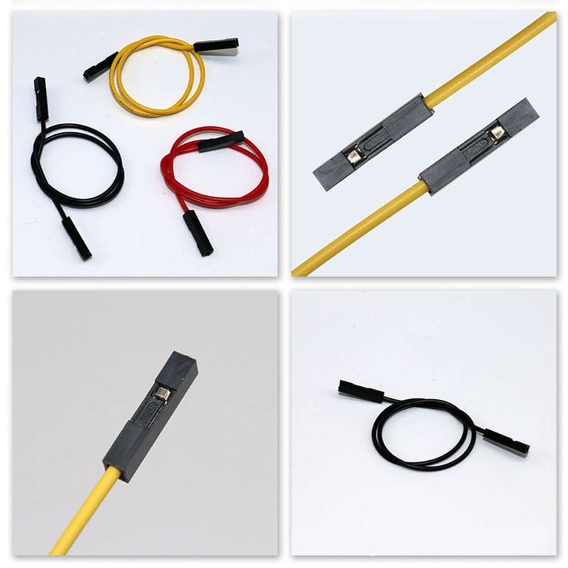 50pcs Jumper Wire Jumper Cables Plastic Colorful Female to Female