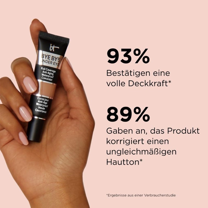 IT Cosmetics Bye Bye Under Eye Concealer, 12 ml, Highly