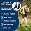QKEPCY Ankle Compression Stockings Women Men Foot Compression Ankle Support