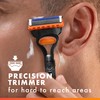 Gillette Fusion5 Mens Razor Blade Refills, 8 Count, Lubrastrip for