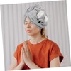 IWOWHERO Fast Drying Hair Towel Wrap with Elastic Headband Absorbent