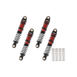 FEDCO DSS18 Shocks 51MM Oil-Filled Dual Spring Shock Absorber CNC Long Threaded Oil Damper With Spring For TRX4MT TRX4M Upgrades 1/18 RC Crawler