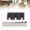 Hole Punch Locator Jig 3 in 1 Log Tenon Woodworking