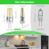 BUBO 40 Pack G4 LED Bulb 2W Equivalent 30W 3000K
