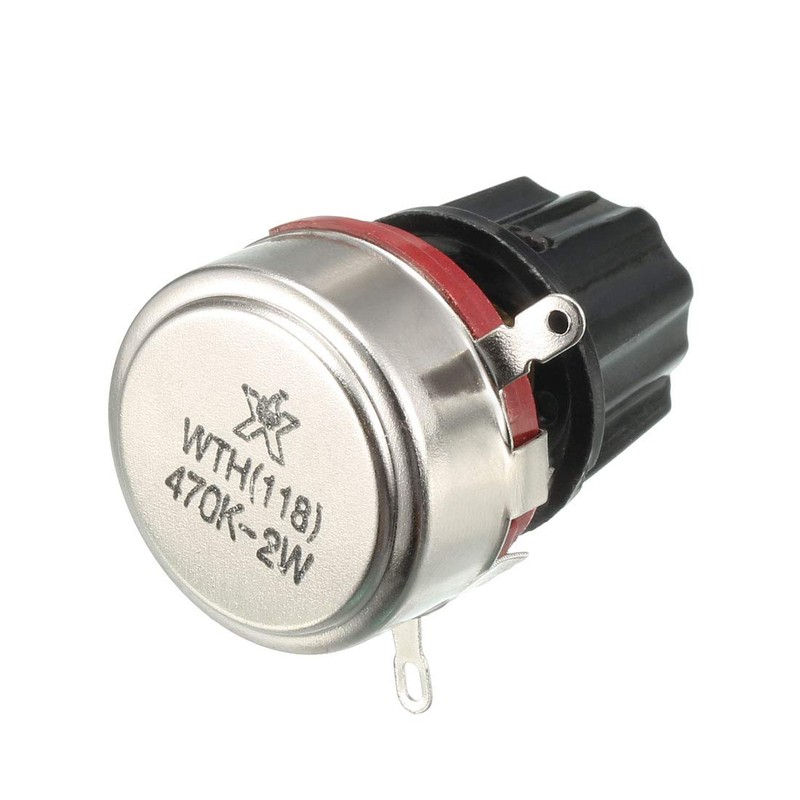 sourcing map Carbon Film Potentiometer changeable resistors single turn WH118