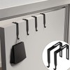 Adjustable Cabinet Hooks, Door Hooks, Universal Divider Hooks, Hanger Set,