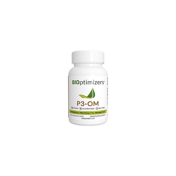 BiOptimizers BiOptimizers P3-OM Proteolytic Prebiotics & Probiotics Supplement | Lactobacillus