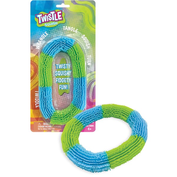 Twistle Squish Aqua and Lime