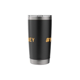 Hashtag Money Funny Altcoin Dogecoin Meme Bay Sell Hodl Stainless Steel Insulated Tumbler