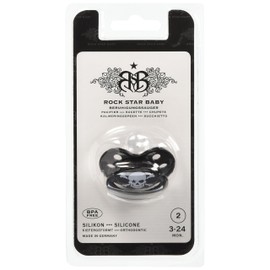 ROCK STAR BABY Pacifier Skull 3